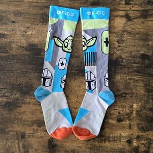 New Figs Compression Socks Actual Size S/M
